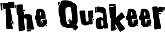 The Quakeer Font