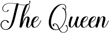 The Queen Font