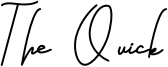 The Quick Font