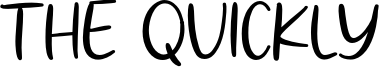 The Quickly Font
