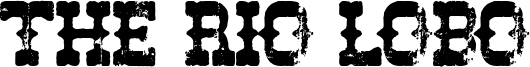 The Rio Lobo Font