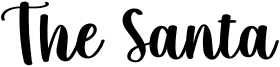 The Santa.otf