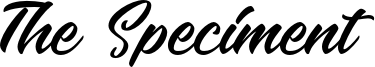 The Speciment Font