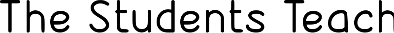 The Students Teacher Font