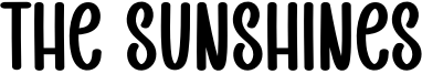 The Sunshines Font