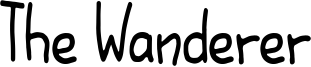 The Wanderer Font