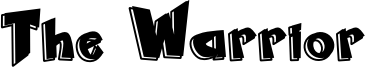 The Warrior Font
