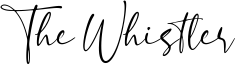 The Whistler Font
