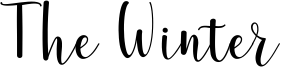 The Winter Font
