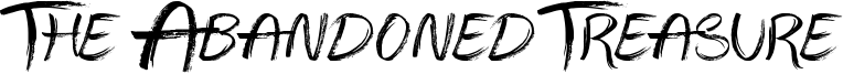 The Abandoned Treasure Font
