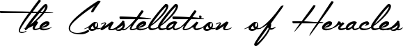 The Constellation of Heracles Font