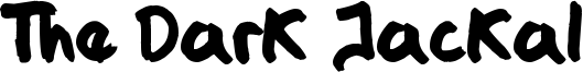 The Dark Jackal Font