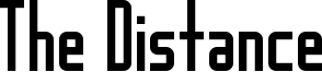 The Distance Font