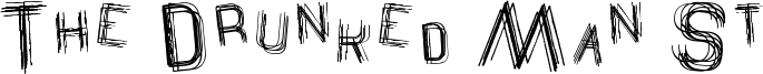 The Drunked Man St Font