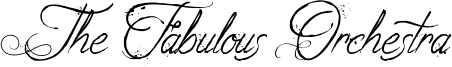 The Fabulous Orchestra Font