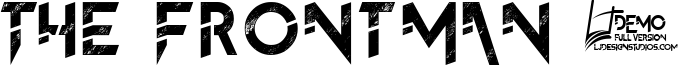 The FrontMan 2 Font