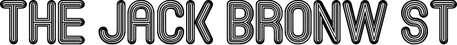The Jack Bronw St Font