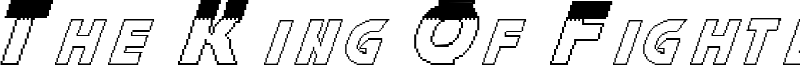 The King Of Fighters Family Font