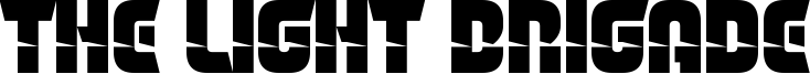 The Light Brigade Font