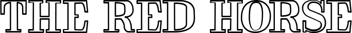 The Red Horse Font