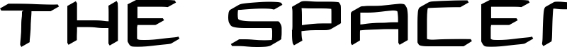 The Spaceman Font