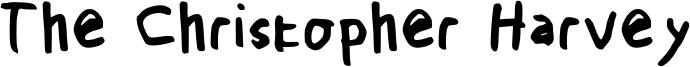 The Christopher Harvey Font