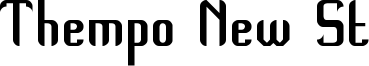Thempo New St Font