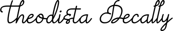 Theodista Decally Italic.otf