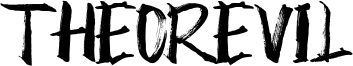 Theorevil Font
