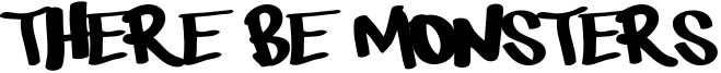 Therebemonsters.otf