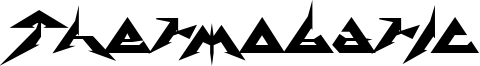 Thermobaric Font