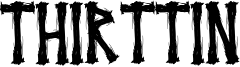 Thirttin Font