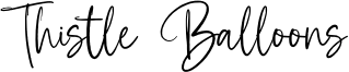 Thistle Balloons Font