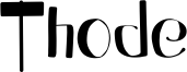 Thode Font