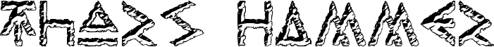 Thors Hammer Font