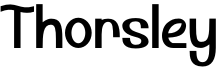 Thorsley Font