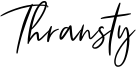 Thransty Font