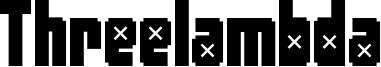 Threelambda Font