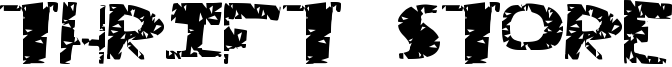 Thrift Store Font