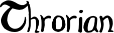 Throrian_Commonface.otf