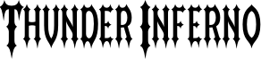 Thunder Inferno Font