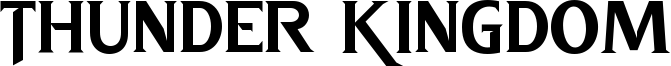 Thunder Kingdom Font