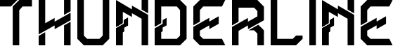 Thunderline Font