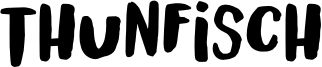 Thunfisch Font