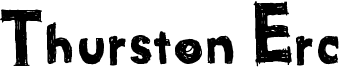 Thurston Erc Font
