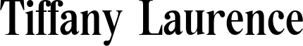 Tiffany Laurence Font