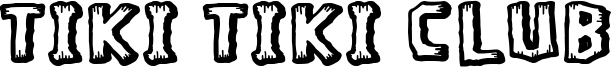 Tiki Tiki Club Font
