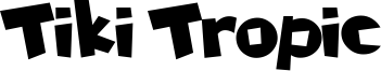 Tiki Tropic Font