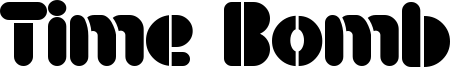 Time Bomb Font