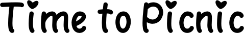 Time to Picnic Font